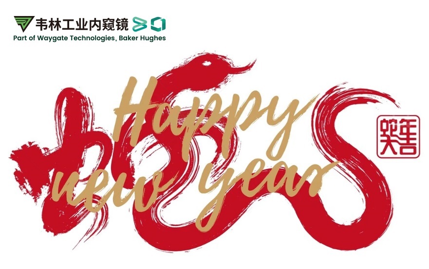 韋林公司祝您：蛇年大吉,福滿乾坤！