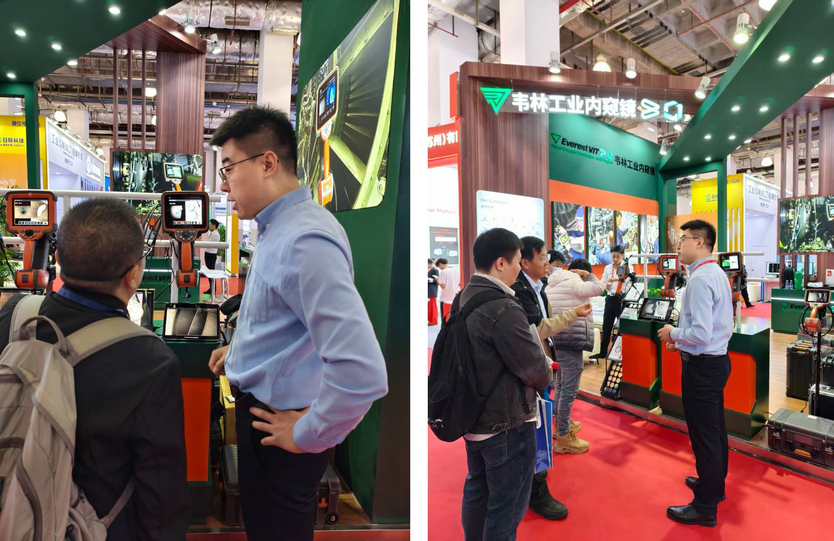 韋林工業(yè)內(nèi)窺鏡產(chǎn)品吸引大量客戶(hù)關(guān)注