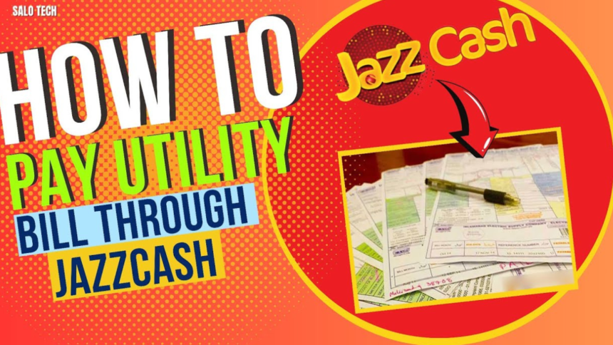 Who pays utility bills with Jazz Cash?